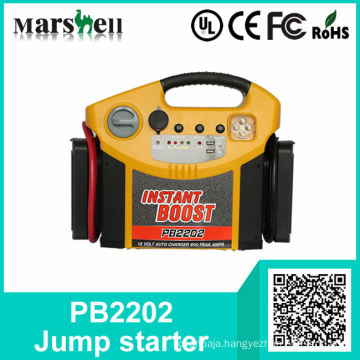 Popular Instant Jump Starter with Air Compressor or Power Inverter